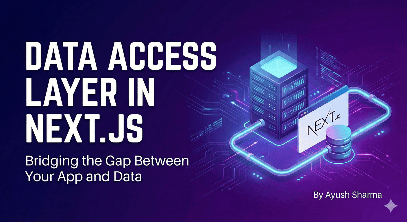 Understanding the Data Access Layer in Next.js - Blog article cover